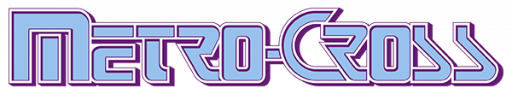 Metro-Cross (Japan) (Namcot Collection) logo